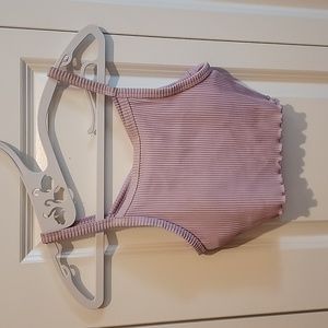 Hollister Swimsuit top, lavender, size XS, padded bikini top